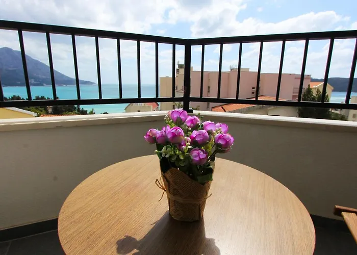 Pet friendly Sea View Apartment In Becici Budva