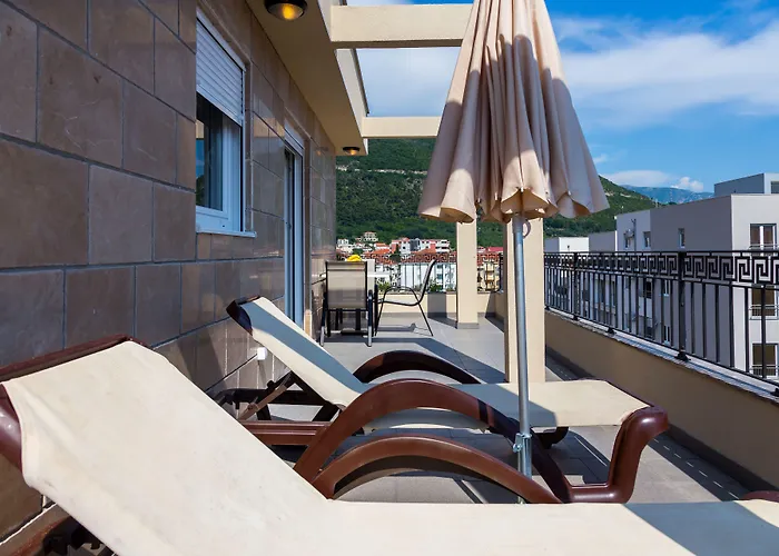 Haustierfreundliches Almare Apartments Budva Lugovi