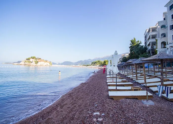 Appartamento Studio Apartman Sveti Stefan che accetta animali